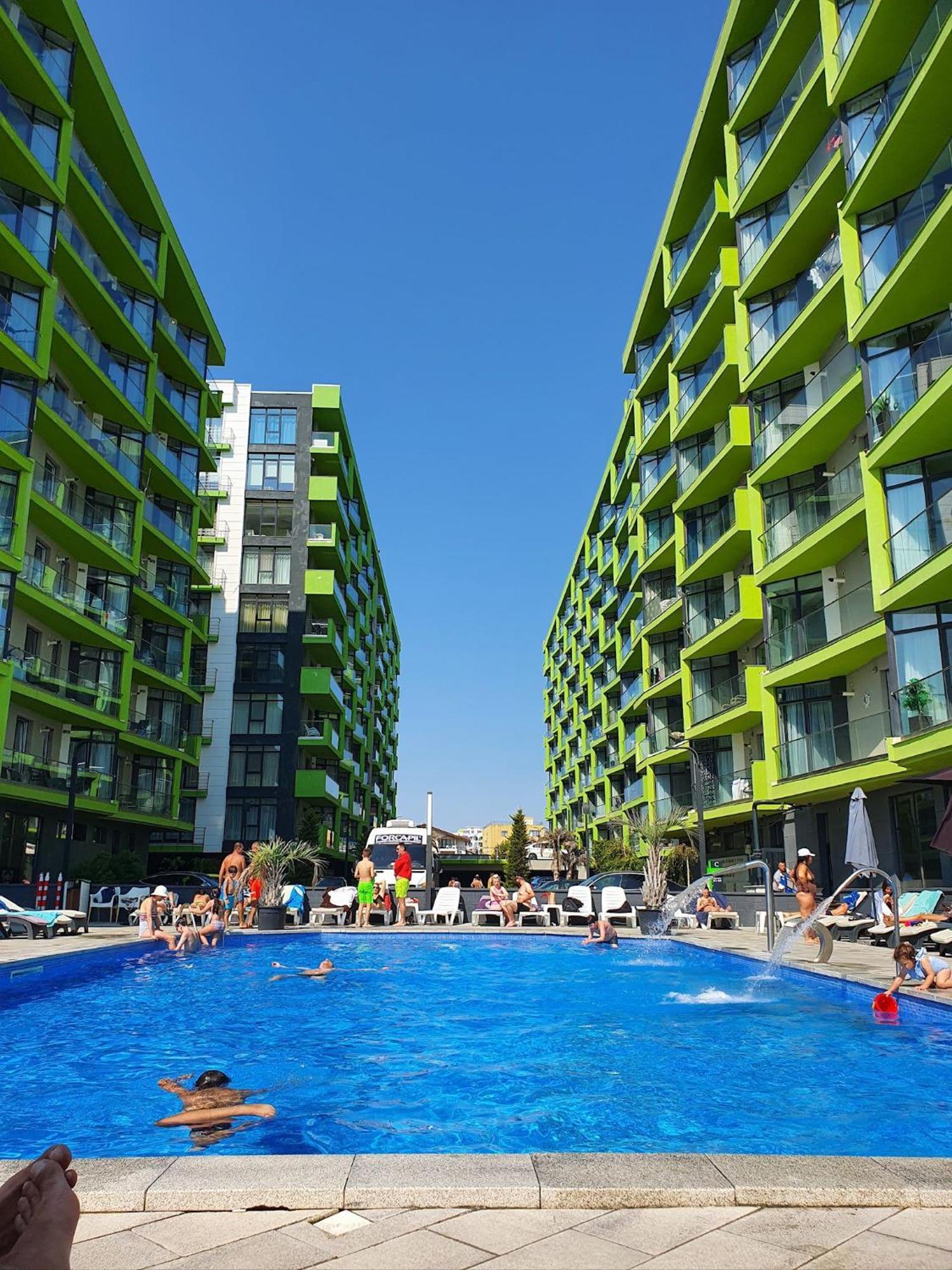 Andreas - Pool & Spa Beach Resort Năvodari Kültér fotó
