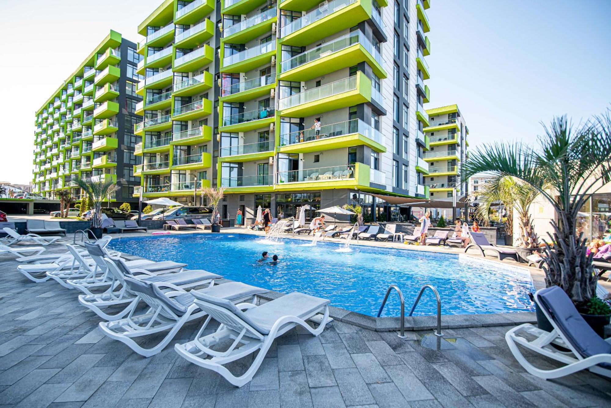 Andreas - Pool & Spa Beach Resort Năvodari Kültér fotó