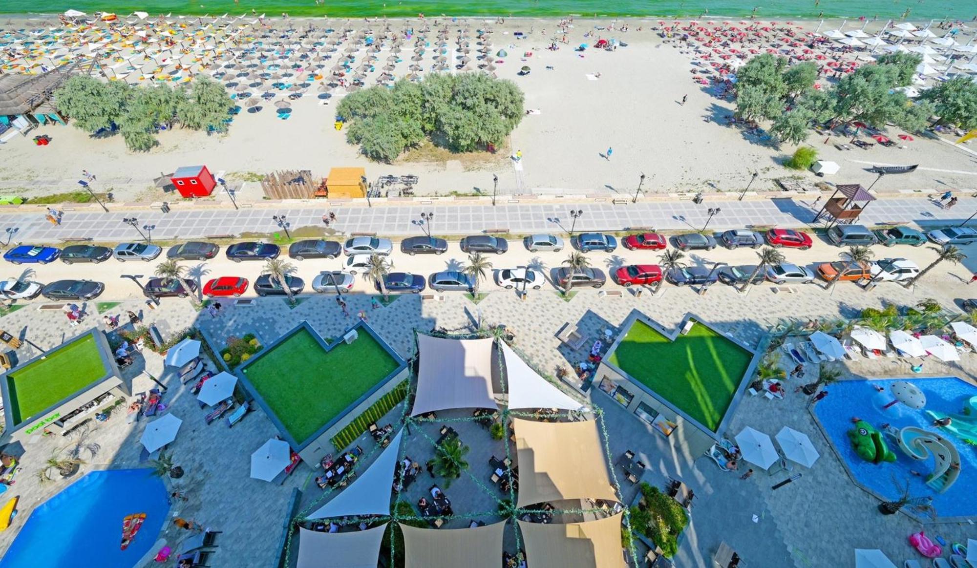 Andreas - Pool & Spa Beach Resort Năvodari Kültér fotó
